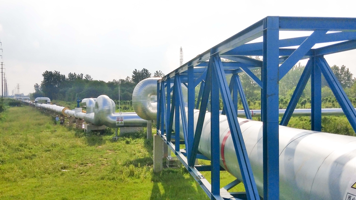 揚(yáng)州市華電至實(shí)友化工、大連化工蒸汽管道工程