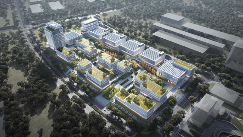 “科技魔方，智慧工坊”—湘江智能網(wǎng)聯(lián)交通產(chǎn)業(yè)園項目設計