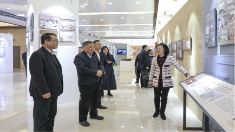 中國化學(xué)工程第四建設(shè)有限公司黨委書記、董事長胡流芳一行到訪中機國際