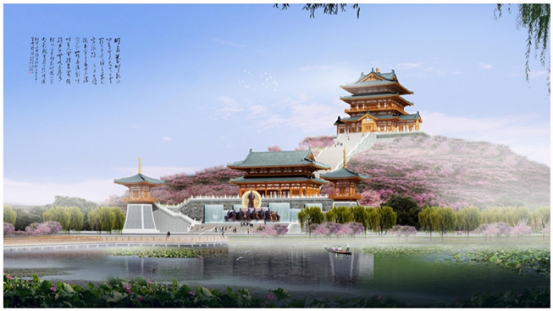 貴州省甕安縣“盛唐櫻園”——景觀建筑設(shè)計與營造技術(shù)