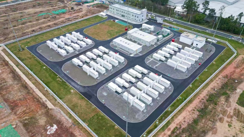 中城大有佛山三水100MW/200MWh獨立儲能項目