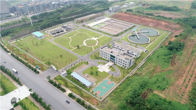 守護(hù)湘江碧水 打造開放式環(huán)保教育基地 ▎長(zhǎng)沙雨花污水處理廠