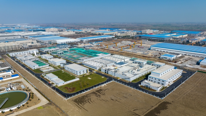 來安頂汊省際毗鄰產(chǎn)業(yè)園污水處理廠順利完成竣工驗(yàn)收