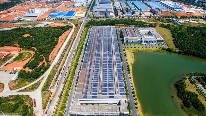 三一集團寧鄉(xiāng)產(chǎn)業(yè)園區(qū)分布式光伏并網(wǎng)發(fā)電示范性建設(shè)項目