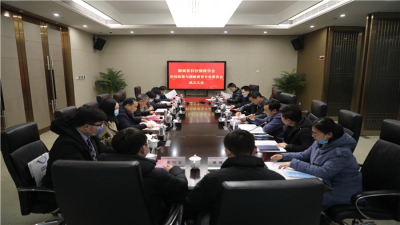 湖南省科技政策與戰(zhàn)略研究專業(yè)委員會成立大會在中機國際隆重召開