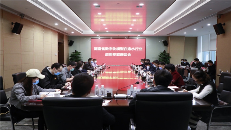 湖南省數(shù)字化模型在排水行業(yè)應(yīng)用專家座談會(huì)在中機(jī)國(guó)際成功召開