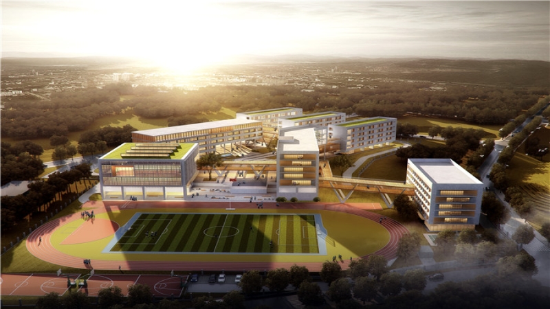 那一片桃源，大木參天——中機(jī)國(guó)際羅勁工作室一舉中標(biāo)板倉(cāng)中學(xué)項(xiàng)目